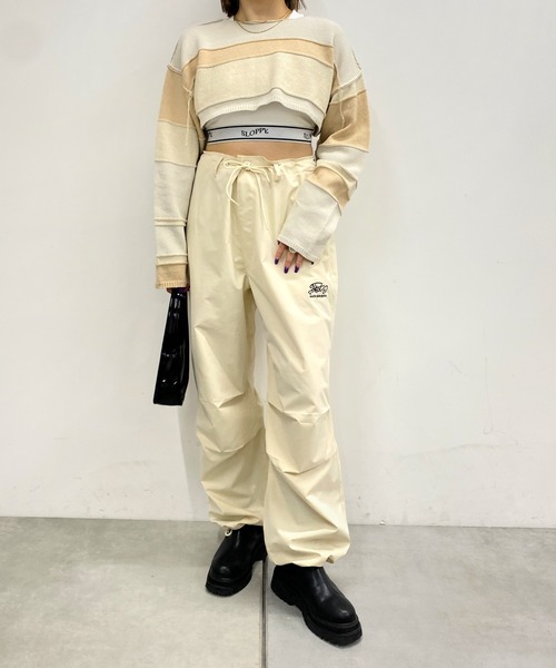 「WHO'S WHO gallery」 長袖ニット FREE グリーン レディース_画像5