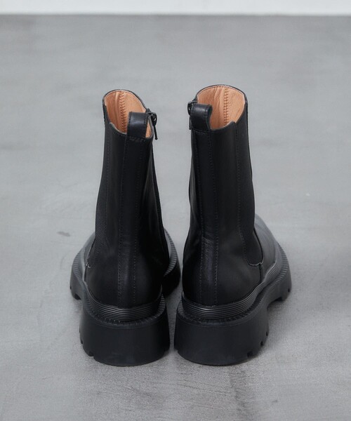 「ATELIER BRUGGE」 ショートブーツ S ブラック レディース_画像7