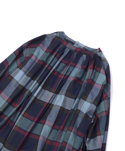 「Brocante」 長袖ワンピース 2 ブルー系その他 レディース_画像6