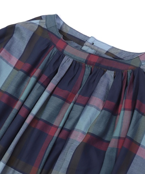 「Brocante」 長袖ワンピース 2 ブルー系その他 レディース_画像8