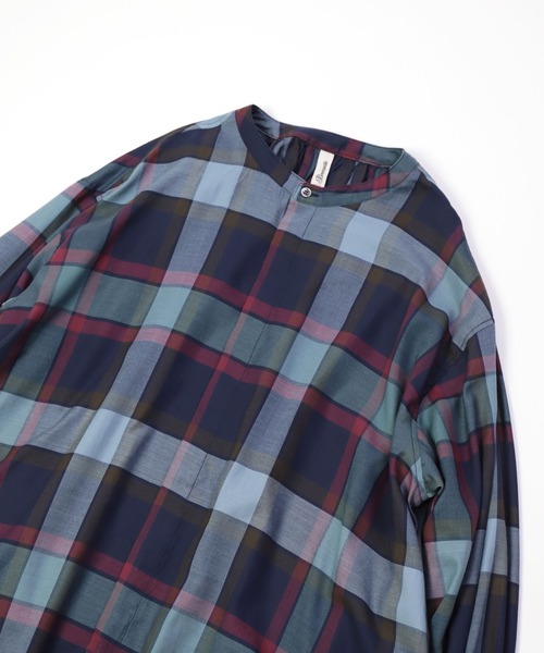 「Brocante」 長袖ワンピース 2 ブルー系その他 レディース_画像9