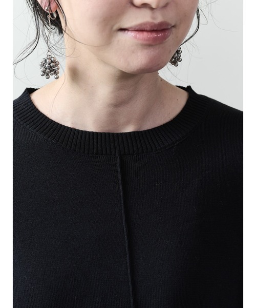 「DOLLUPOOPS」 長袖ニット 38 ブラック レディース_画像7