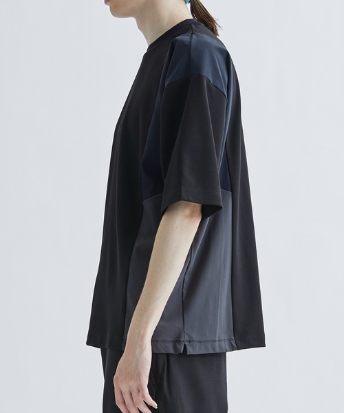 「STUDIOUS」 半袖Tシャツ 3 ブラック メンズ_画像4