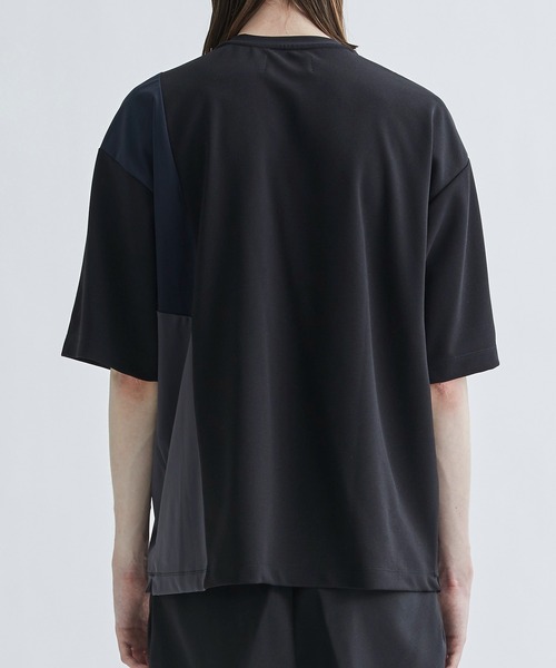「STUDIOUS」 半袖Tシャツ 3 ブラック メンズ_画像5