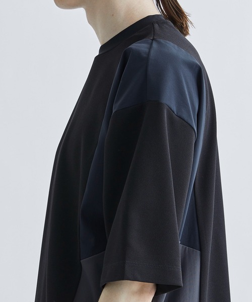 「STUDIOUS」 半袖Tシャツ 3 ブラック メンズ_画像8