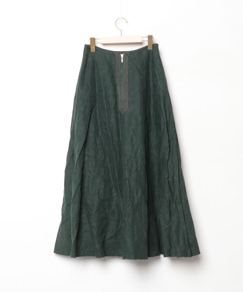 「BLUEBIRD BOULEVARD」 フレアスカート M グリーン レディース_画像2