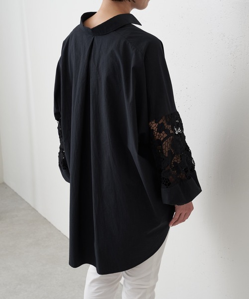 「BEARDSLEY」 長袖シャツ FREE ホワイト レディース_画像6