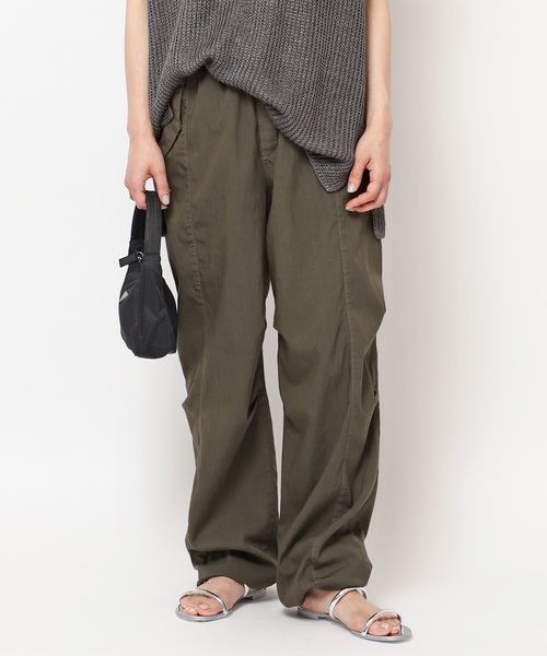 「AP STUDIO」 イージーパンツ 40 ブラック レディース_画像2