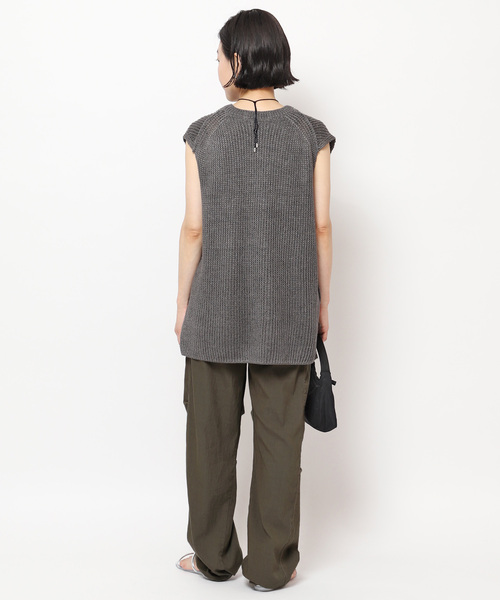 「AP STUDIO」 イージーパンツ 40 ブラック レディース_画像7