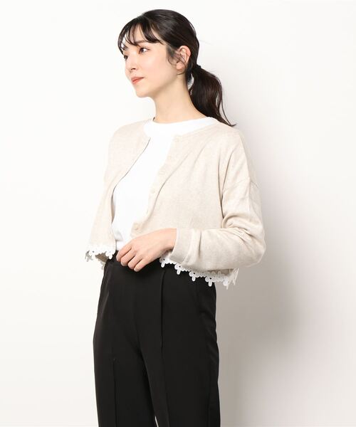 「merry jenny」 カーディガン FREE ブルー レディース_画像3