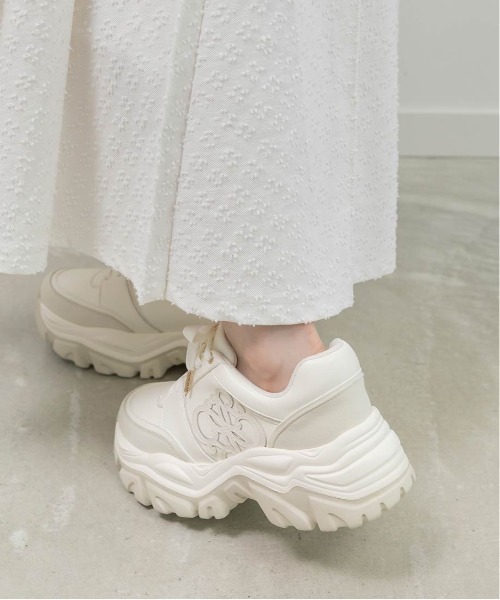 RANDA（ランダ） スニーカー モノグラムカッティングデザイン