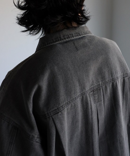 「CREARE -LINO-」 デニムジャケット L ネイビー メンズ_画像9