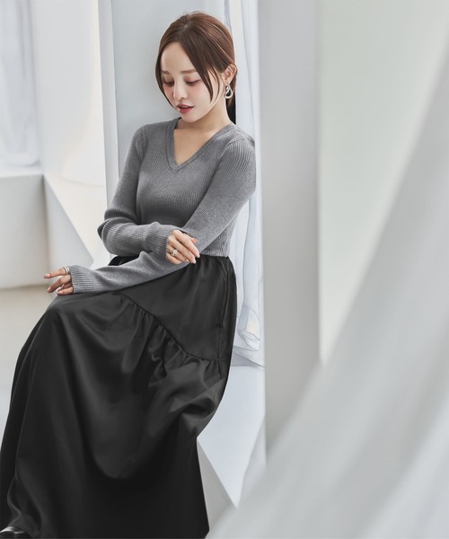 「KOBE LETTUCE」 ドッキングワンピース M ブラック レディース_画像4