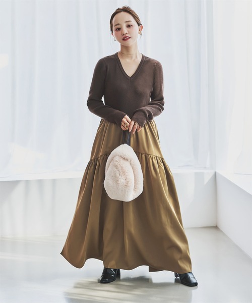 「KOBE LETTUCE」 ドッキングワンピース M ブラック レディース_画像9