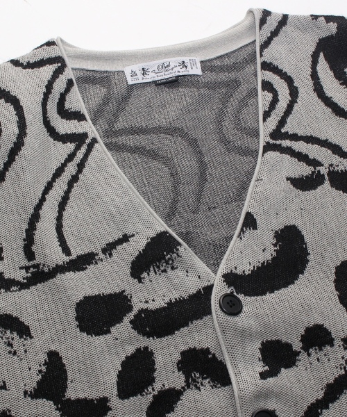 「BAL」 カーディガン LARGE ブラック メンズ_画像4