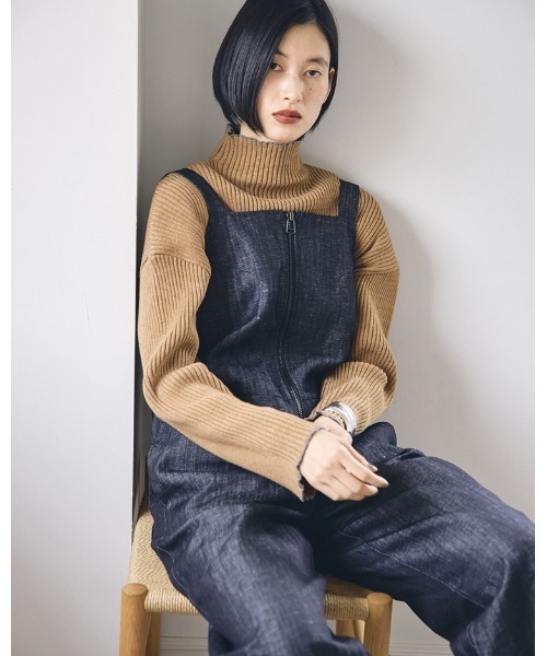 TODAYFUL 「TODAYFUL」 オーバーオール 36inch ネイビー レディース