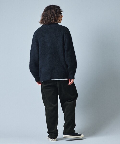 「FREAK'S STORE」 ニットカーディガン SMALL ブラウン メンズ_画像9