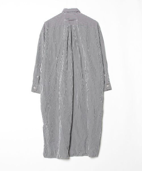 TICCA（ティッカ） ストライプ柄シャツワンピース FREE ブラック