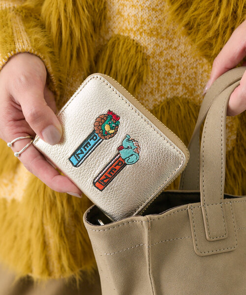 ear PAPILLONNER（イア パピヨネ） 財布「PEZコラボ」 FREE ゴールド