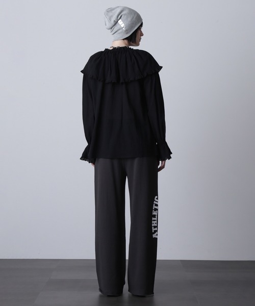 「ROSE BUD」 「CREOLME」スウェットパンツ ONE SIZE グレー レディース_画像5