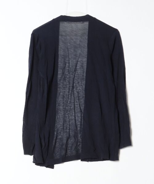 「PLAIN CLOTHING」 ニットカーディガン - ネイビー レディース_画像2