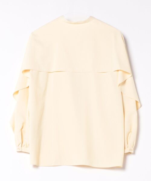 「Mila Owen」 長袖ブラウス 0 ネイビー レディース_画像2