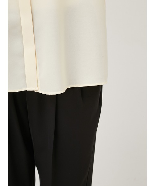 「Mila Owen」 長袖ブラウス 0 ネイビー レディース_画像8