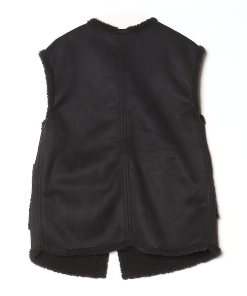 「Kastane」 ベスト FREE ブラック レディース_画像2