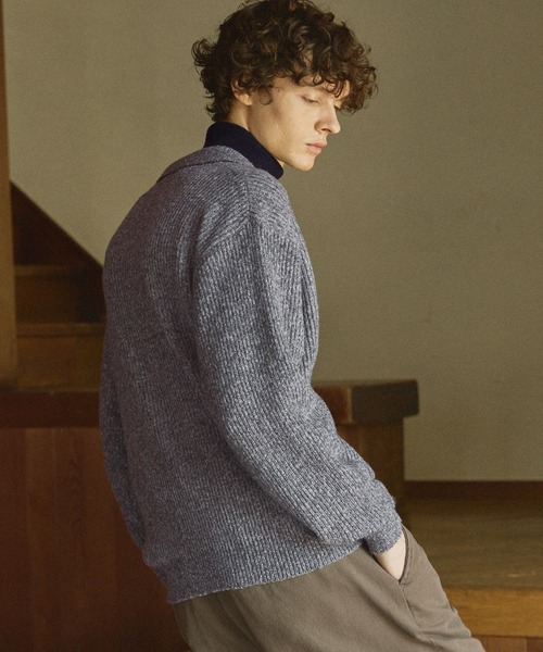 「Bleme」 長袖ニット X-LARGE グレー メンズ_画像9