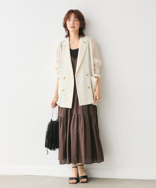 RIVE DROITE（リヴドロワ） テーラードジャケット FREE ホワイト系