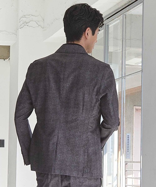 「UNION STATION」 テーラードジャケット M ネイビー メンズ_画像4