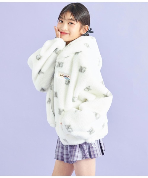 「ANAP GiRL」 「KIDS」ブルゾン M ブルー キッズ_画像3