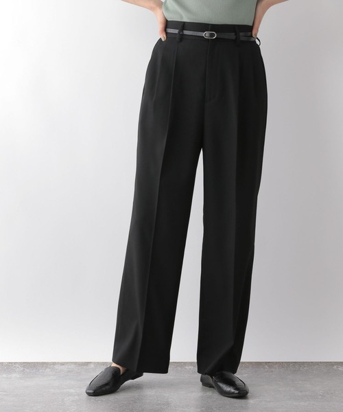 「GLOBAL WORK」 スラックス LARGE グレー レディース_画像4