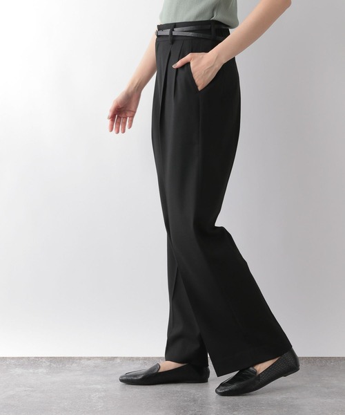 「GLOBAL WORK」 スラックス LARGE グレー レディース_画像5