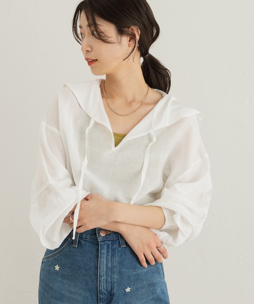 「Kastane」 長袖ブラウス FREE ピンク レディース_画像4