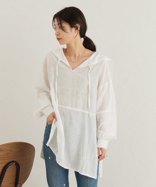 「Kastane」 長袖ブラウス FREE ピンク レディース_画像8