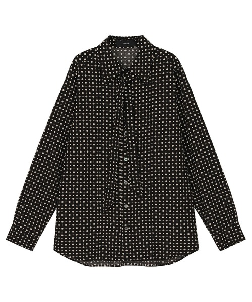 ZUCCa（ズッカ） ブラウス シャツ DOT SQUARE PRINT / ブラウス / P 