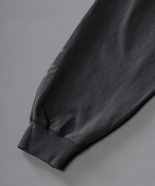 「Ed Hardy」 長袖Tシャツ L グレー系その他3 メンズ_画像9