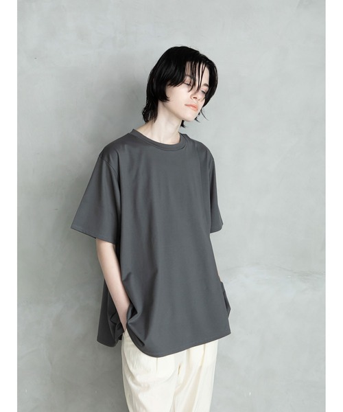「enchainement」 半袖Tシャツ フリー オフホワイト レディース_画像2