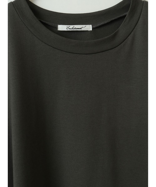 「enchainement」 半袖Tシャツ フリー オフホワイト レディース_画像4