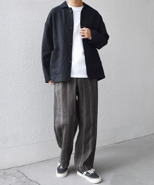 SHIPS any パンツ any:「洗濯機可能」NOVELTEX リネン フリーサイズ