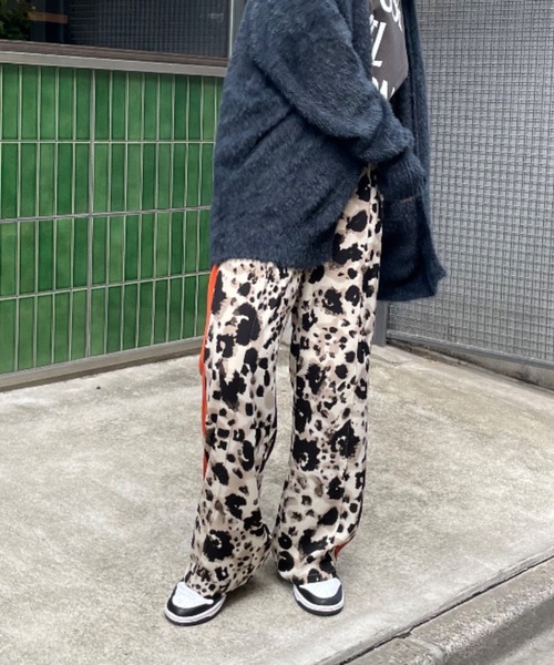 「mi via loca」 イージーパンツ FREE ブラック レディース_画像3