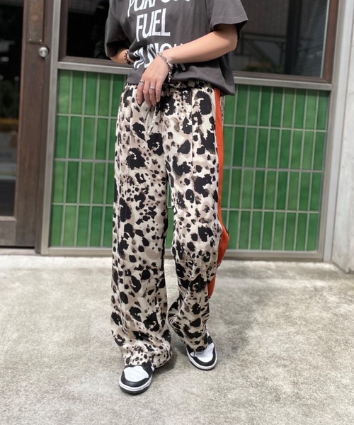 「mi via loca」 イージーパンツ FREE ブラック レディース_画像6