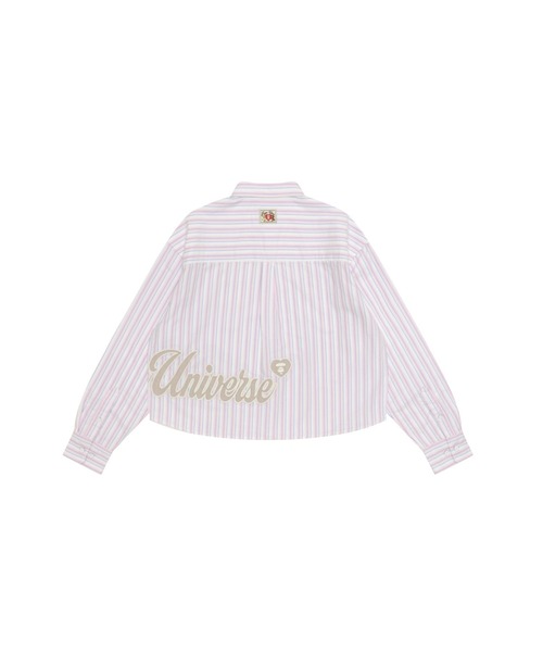 ブラウス シャツ AAPE MAIN LONG SLEEVE SHIRT レディースの画像