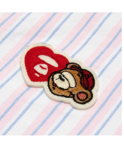 ブラウス シャツ AAPE MAIN LONG SLEEVE SHIRT レディースの画像