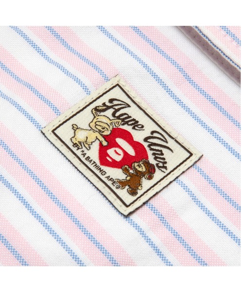 ブラウス シャツ AAPE MAIN LONG SLEEVE SHIRT レディースの画像