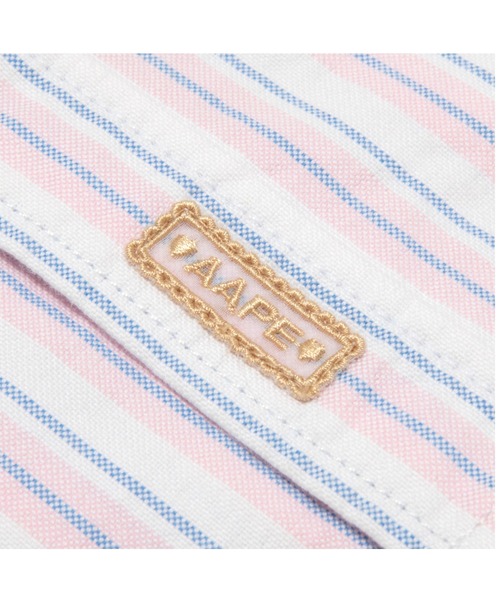 ブラウス シャツ AAPE MAIN LONG SLEEVE SHIRT レディースの画像
