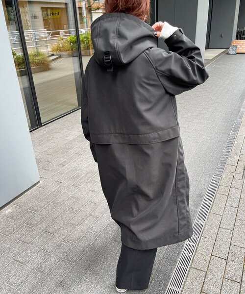 「Spick & Span」 モッズコート 36 グリーン レディース_画像6