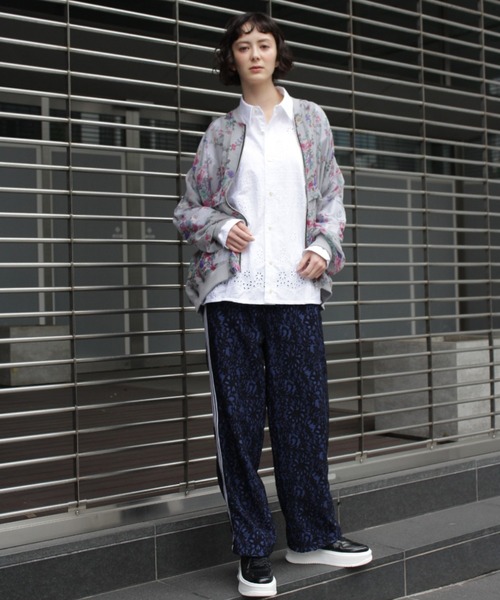 「H.A.K」 長袖シャツ FREE ホワイト レディース_画像4