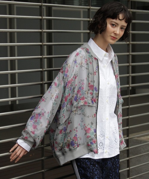 「H.A.K」 長袖シャツ FREE ホワイト レディース_画像5